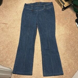 Y2K Tommy Jeans front seam back zip jeans size 11